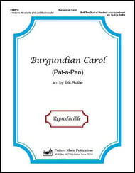 Burgundian Carol Handbell sheet music cover Thumbnail